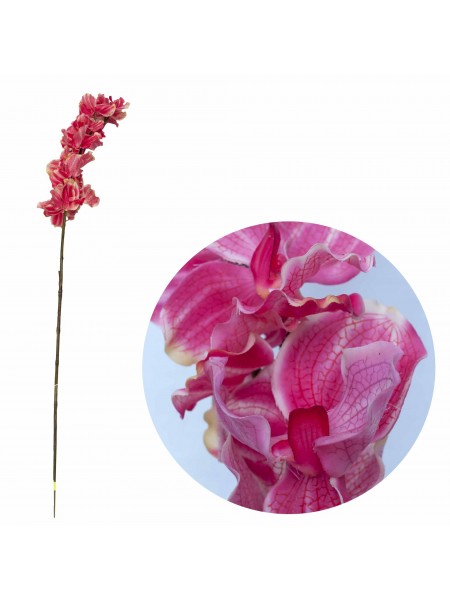 Орхидея гелиевая волнистая 120 см