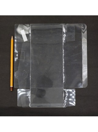 Коробка складная 20 х10 х6 см прозрачный пластик HS-5-12