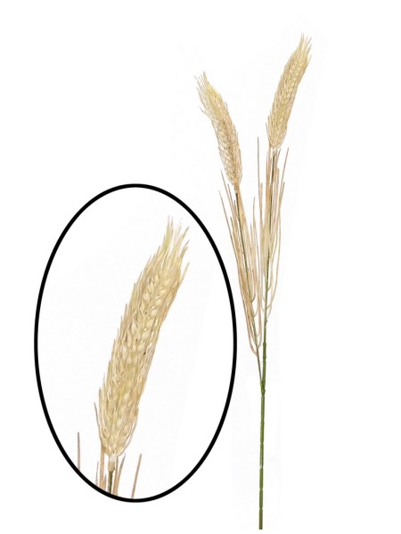 Ветка пшеницы 80 см цвет натуральный HS-11-15