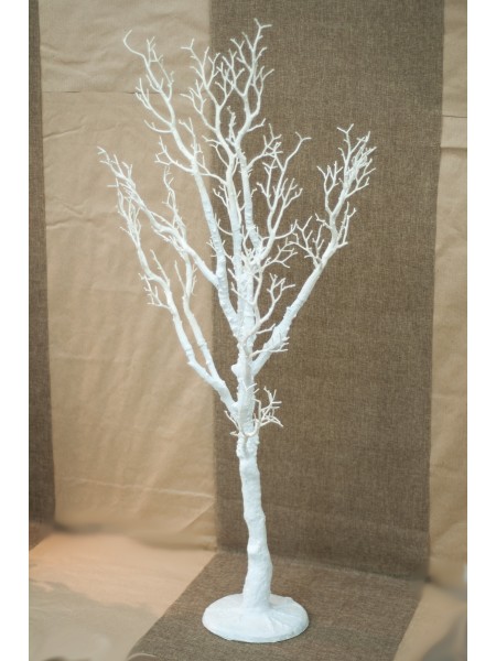 Дерево 120 см искусственное белое