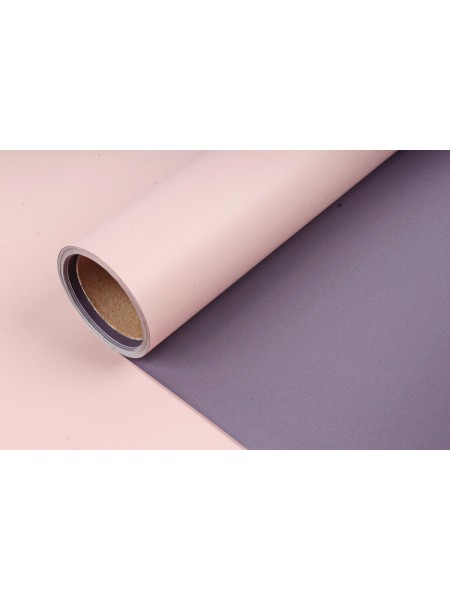 Пленка 60 х10 м цвет темно-фиолетовый/розовый матовая двухцветная