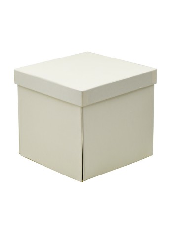 Коробка складная 20 х20 х19 см цвет айвори HS-21-3