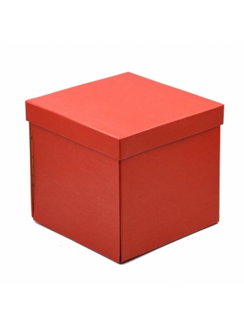 Коробка складная 20 х20 х19 см цвет красный HS-21-3