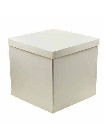 Коробка складная 29 х29 х28 см цвет айвори HS-21-1