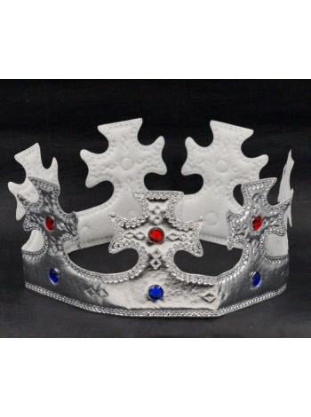 Корона Короля с камнями серебро HS28-2