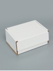 Коробка складная 22 х16,5 х10 см цвет белый