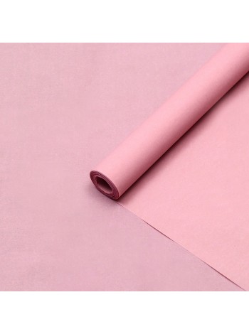 Пергамент 0,6 х10 м 45 г/м2 цвет нежно-розовый