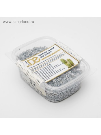 Грунт серебристый металлик песок кварцевый 250 гр фр 1-3 мм