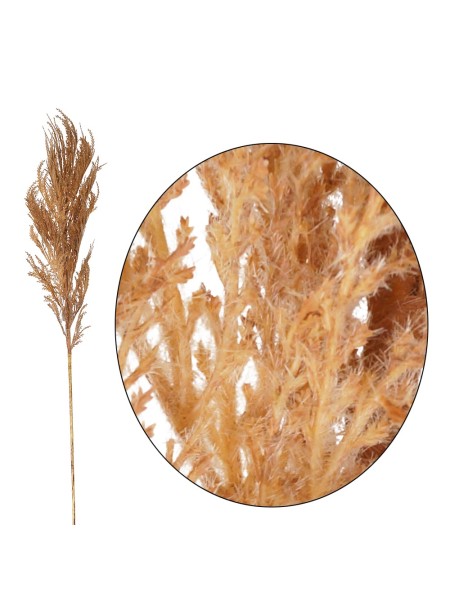 Ковыль 110 см цвет коричневый HS-6-24 пампасная трава