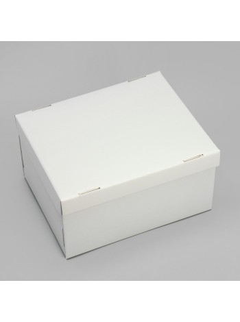 Коробка складная 31,2 х25,6 х16,1 см серая
