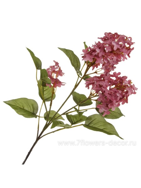 Сирень 77 см цветок искусственный цвет розовый Арт YY23-31-PI