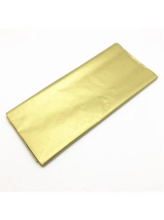 Бумага тишью 50 х 65 см цвет золото 10 шт HS-3-2