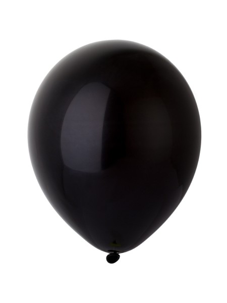 Е 12" пастель Black шар воздушный