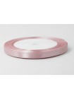 Лента атлас 0,6 см х 25 ярд цвет розовый