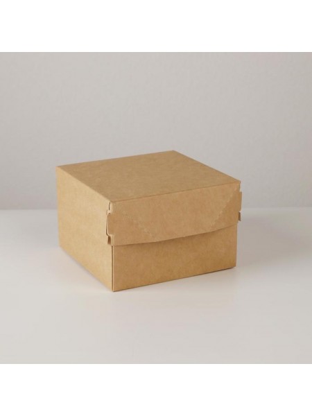Коробка складная 12 х8 х12 см крафт