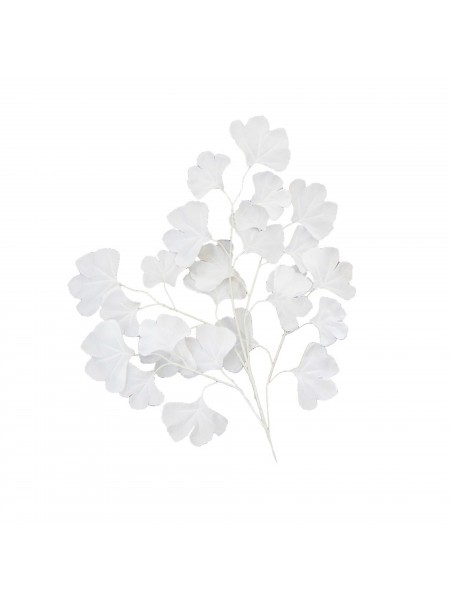 Гинкго заснеженный 57 см цвет белый
