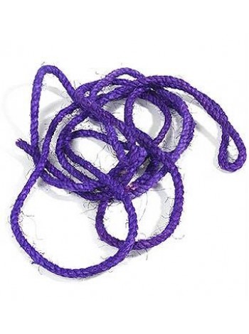 Шнур сизаль 0,5 см х3 м 405/30 цвет фиолетовый