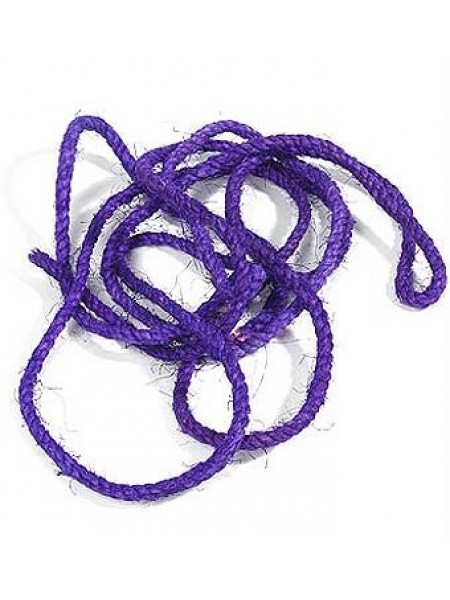 Шнур сизаль 0,5 см х3 м 405/30 цвет фиолетовый