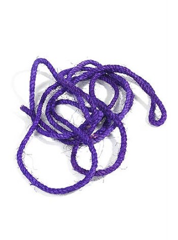 Шнур сизаль 1 см х3 м 410/30 цвет фиолетовый