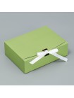 Коробка складная 16,5 х12,5 х5 см цвет зеленый
