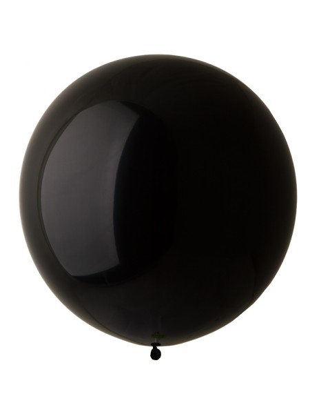 И18"/014 пастель черный шар воздушный
