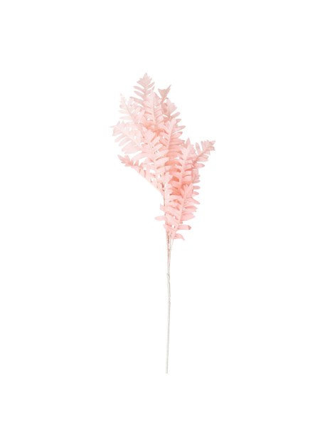Ветка с листьями 110 см цвет розовый HS-33-7