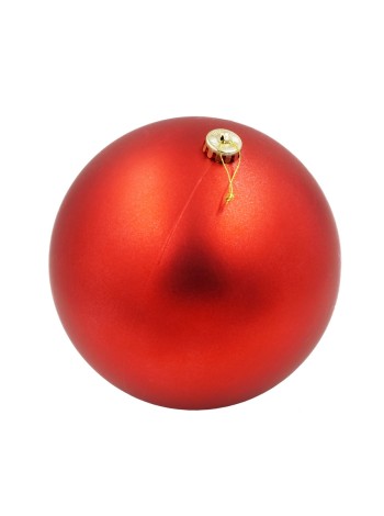 Шар пластик 20 см матовый цвет красный HS-43-33/43-43