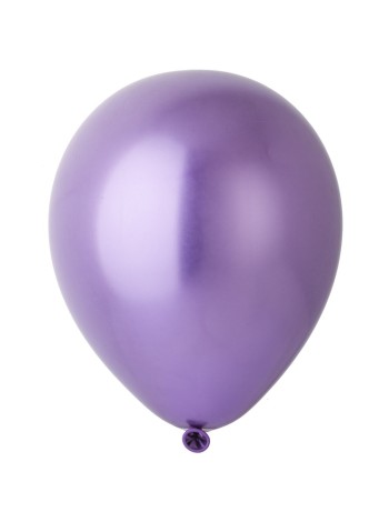 Е 12" хром Purple шар воздушный