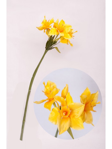 Нарцисс цветок искусственный 67см