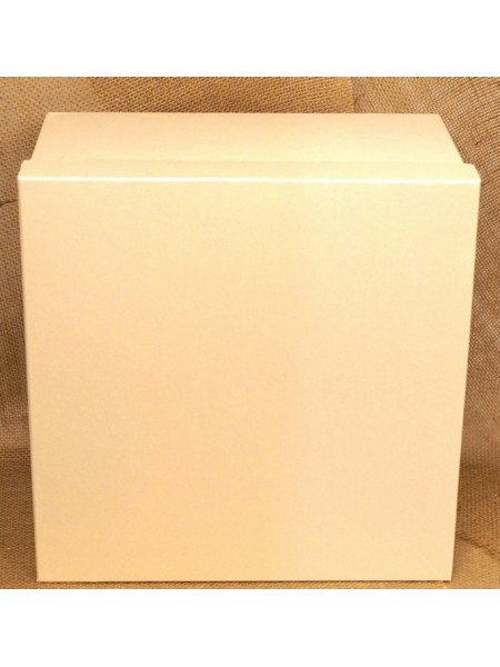 Коробка картон 28,5 х28,5 х17 см квадрат плоская