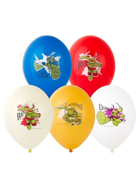 14" шар воздушный с рисунком Черепашки-Ниндзя