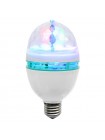 Лампа Диско 3 разноцветных лампы LED, цоколь Е27 220в