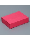 Коробка складная 16 х12 х4 см конверт Розовая