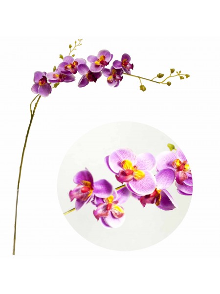Орхидея цветок искусственный 70 см