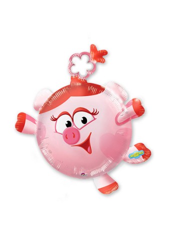 Фольга шар Смешарики Нюша Р30 36"/91 см  Anagram