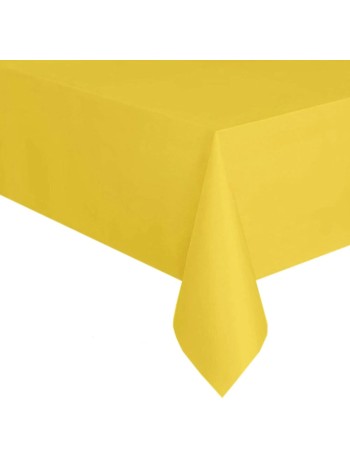 Скатерть 137 х183 см цвет желтый полиэтилен HS-18-1