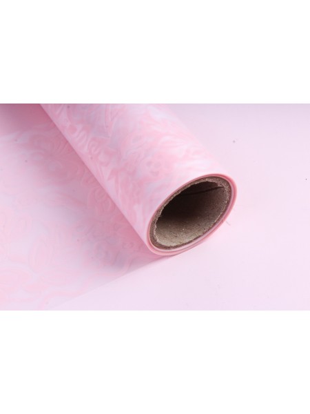 Пленка 60 х5 м цвет розовый с окантовкой