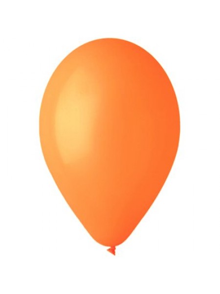И14"/04 пастель оранжевый шар воздушный